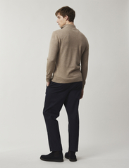 Lexington Clothing - Clay Cotton Half-Zip Sweater - brown - 2