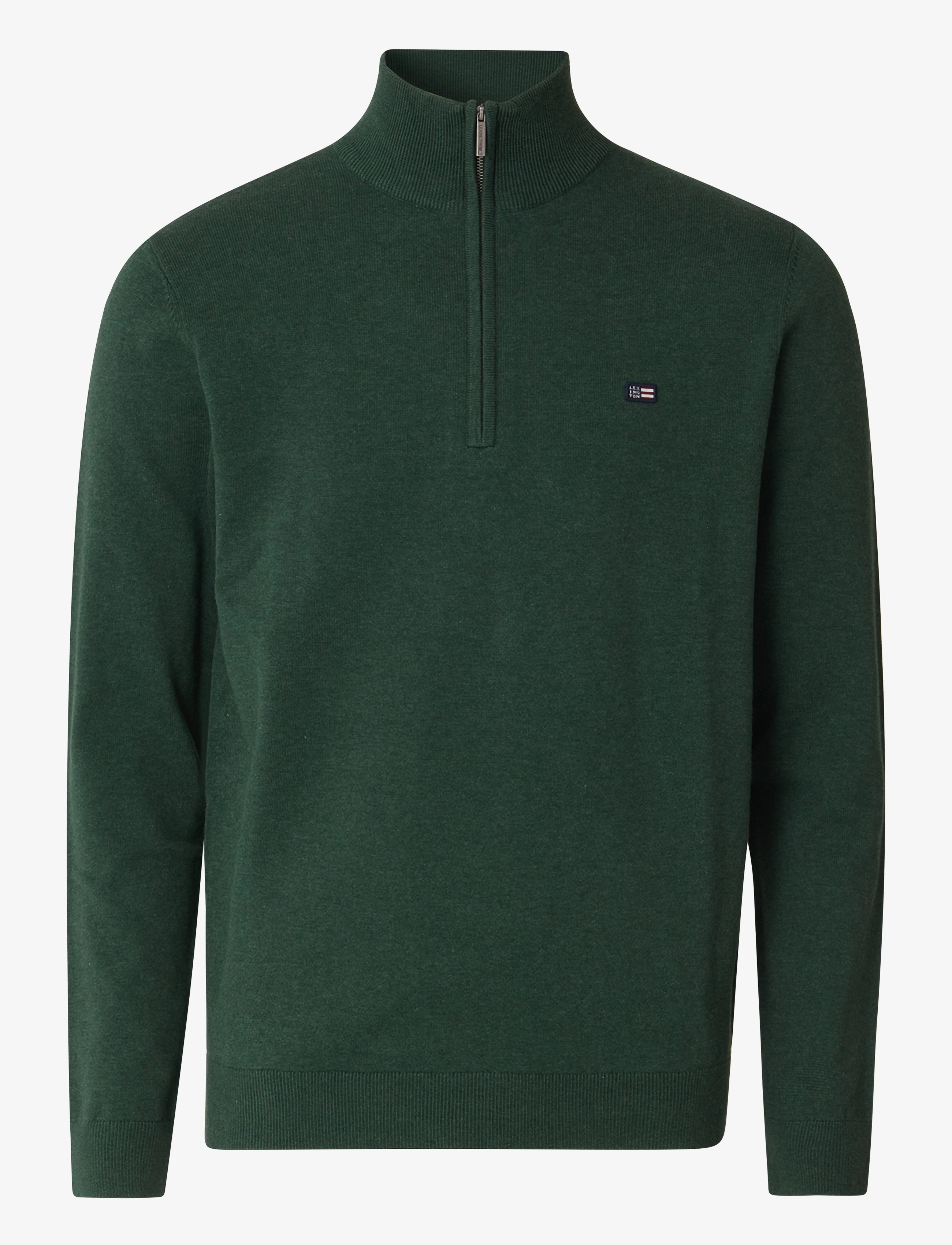 Lexington Clothing - Clay Cotton Half-Zip Sweater - green - 0