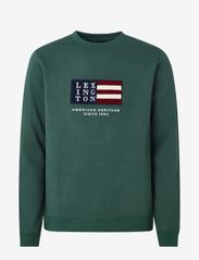 Lexington Clothing - Barry Cotton Sweatshirt - joggebukser - green - 0