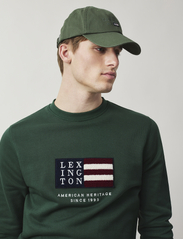 Lexington Clothing - Barry Cotton Sweatshirt - vīriešiem - green - 3