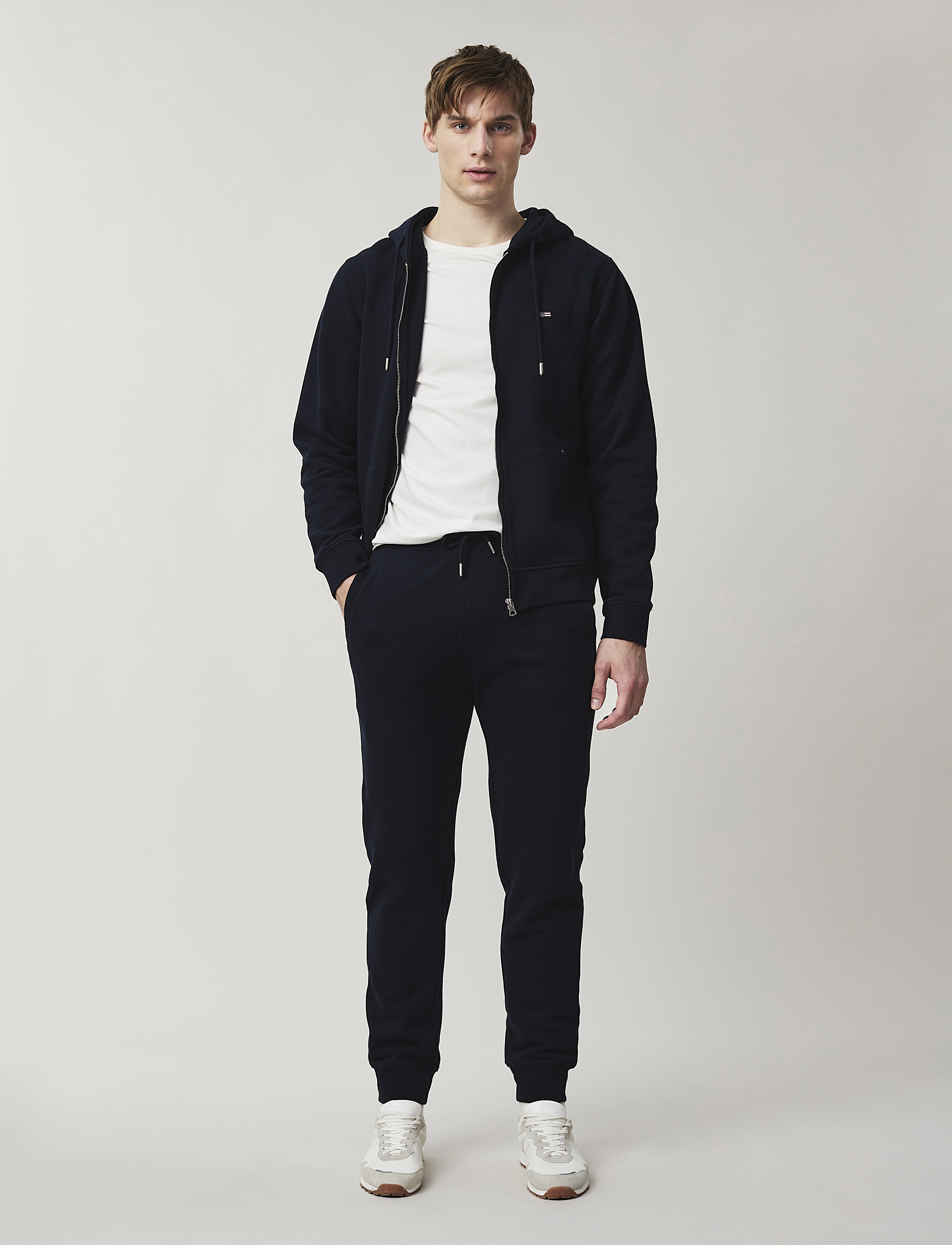 Lexington Clothing - Sebastian Hoodie - dark blue - 1