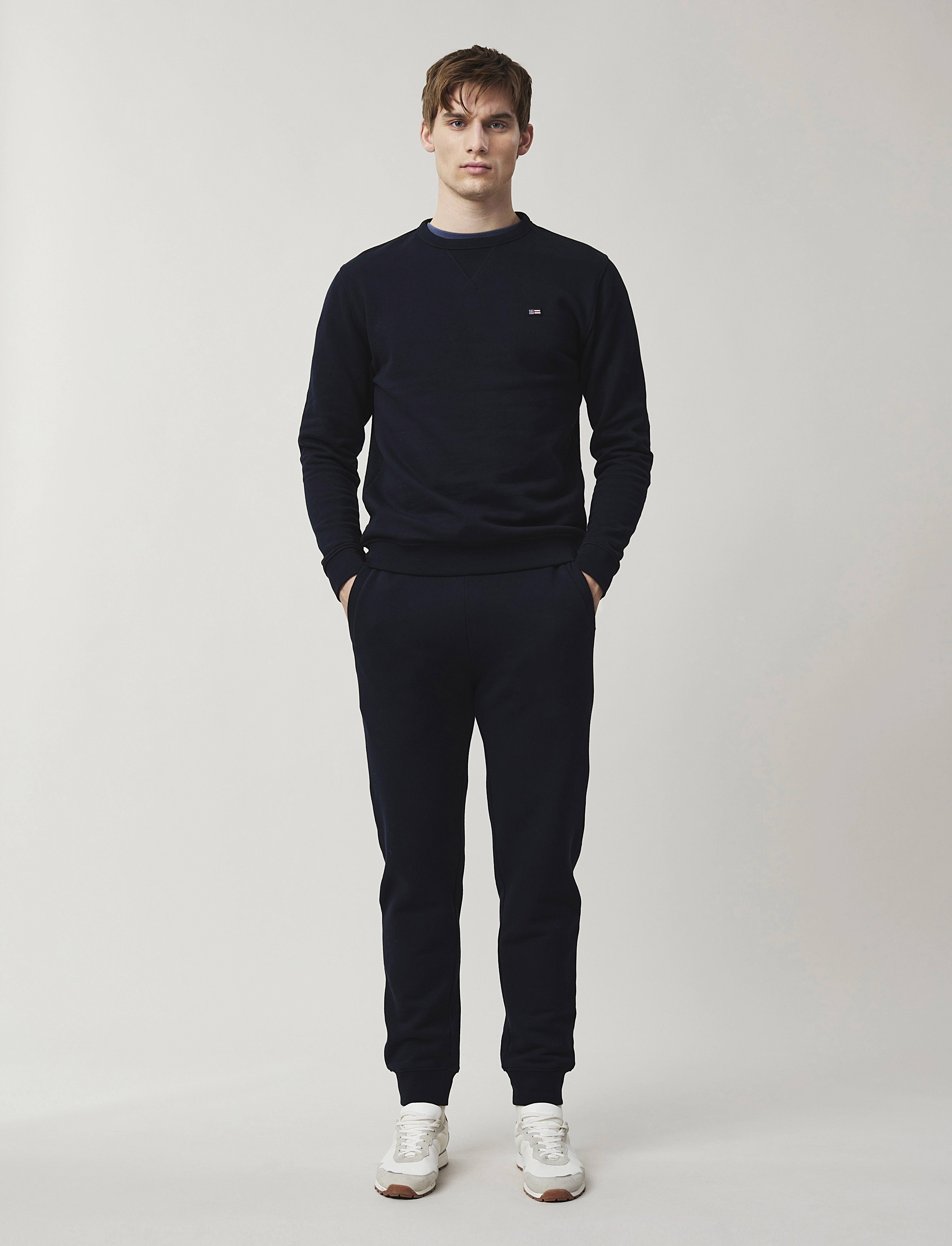 Lexington Clothing - Mateo Sweatshirt - dark blue - 1