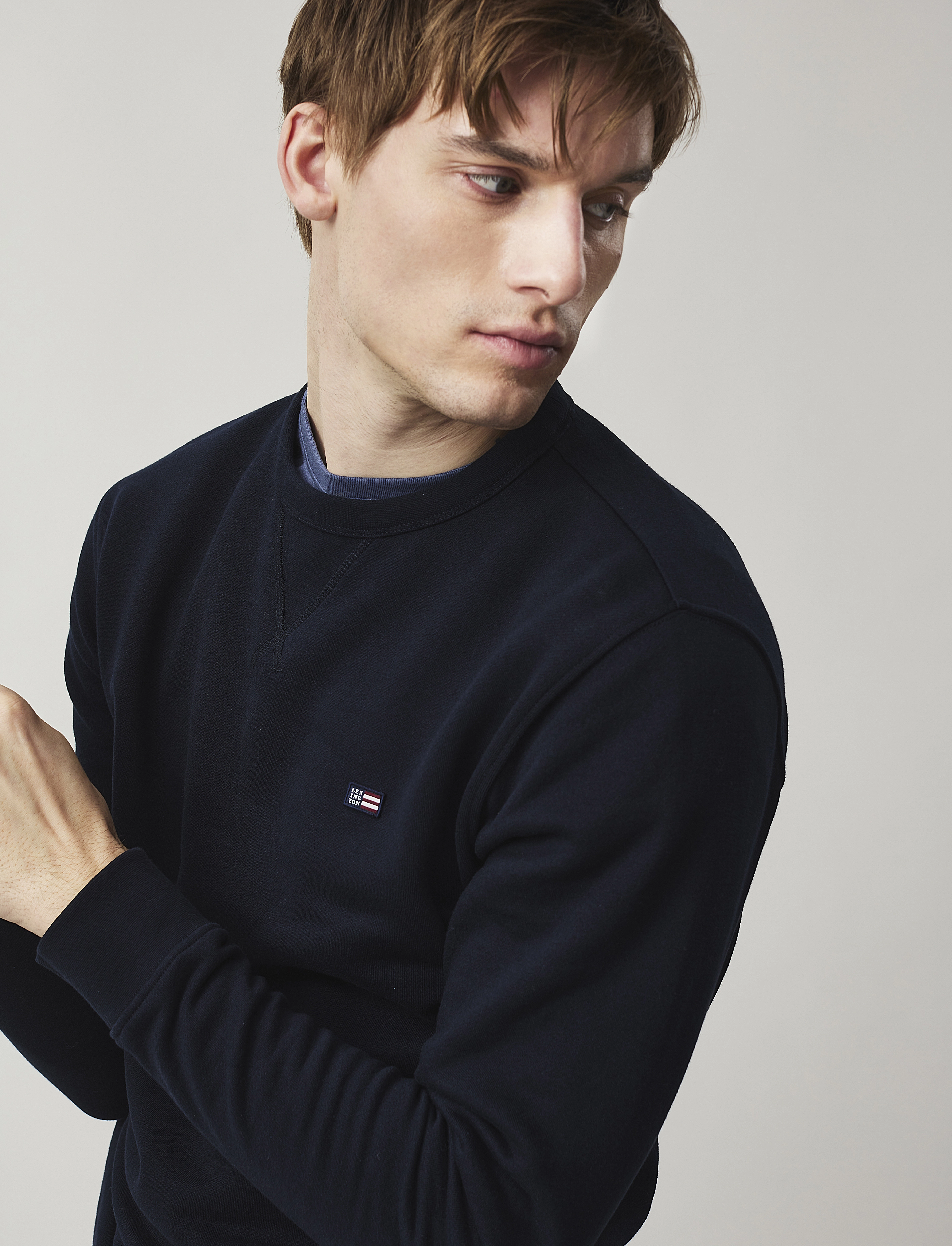 Lexington Clothing - Mateo Sweatshirt - dark blue - 3