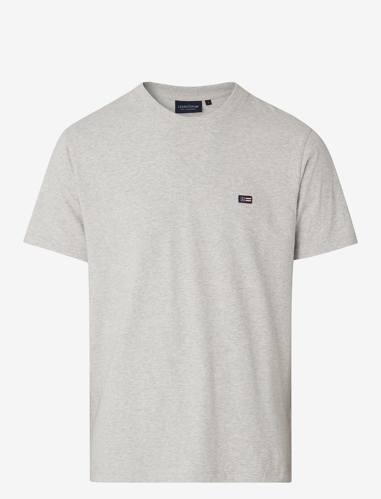 Lexington Clothing - Max Classic Tee - light grey melange - 0