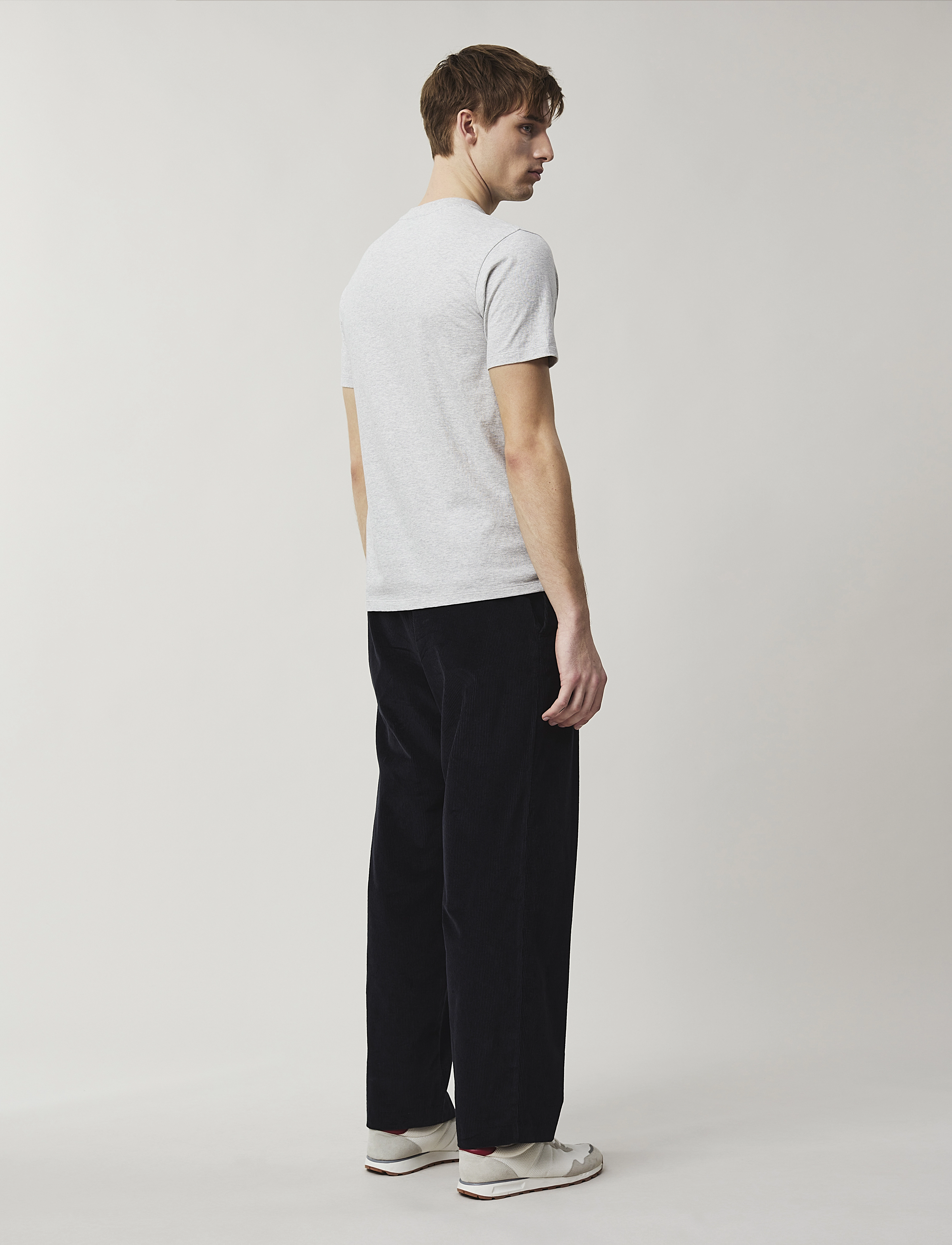 Lexington Clothing - Max Classic Tee - light grey melange - 2