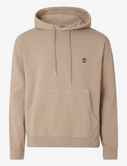 Lexington Clothing - Coby Faded Hoodie - hupparit - beige - 0