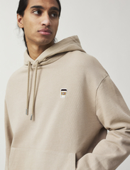 Lexington Clothing - Coby Faded Hoodie - hupparit - beige - 3