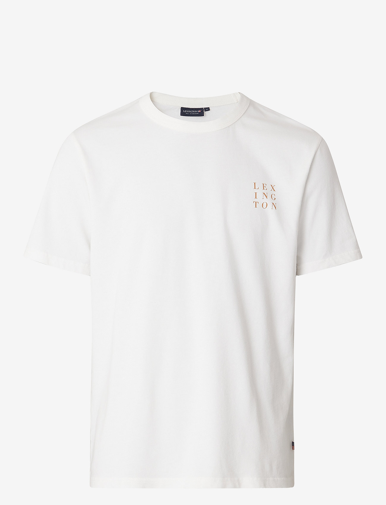 Lexington Clothing - Lee Heavy Tee - kortærmede t-shirts - white - 0