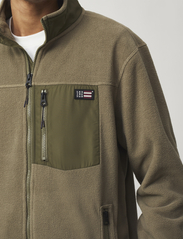 Lexington Clothing - Obie Tech Fleece - mid layer jackets - green - 3