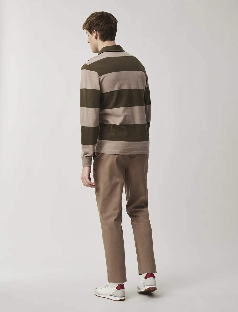 Lexington Clothing - Ron Rugby Shirt - långärmade pikéer - green multi stripe - 2