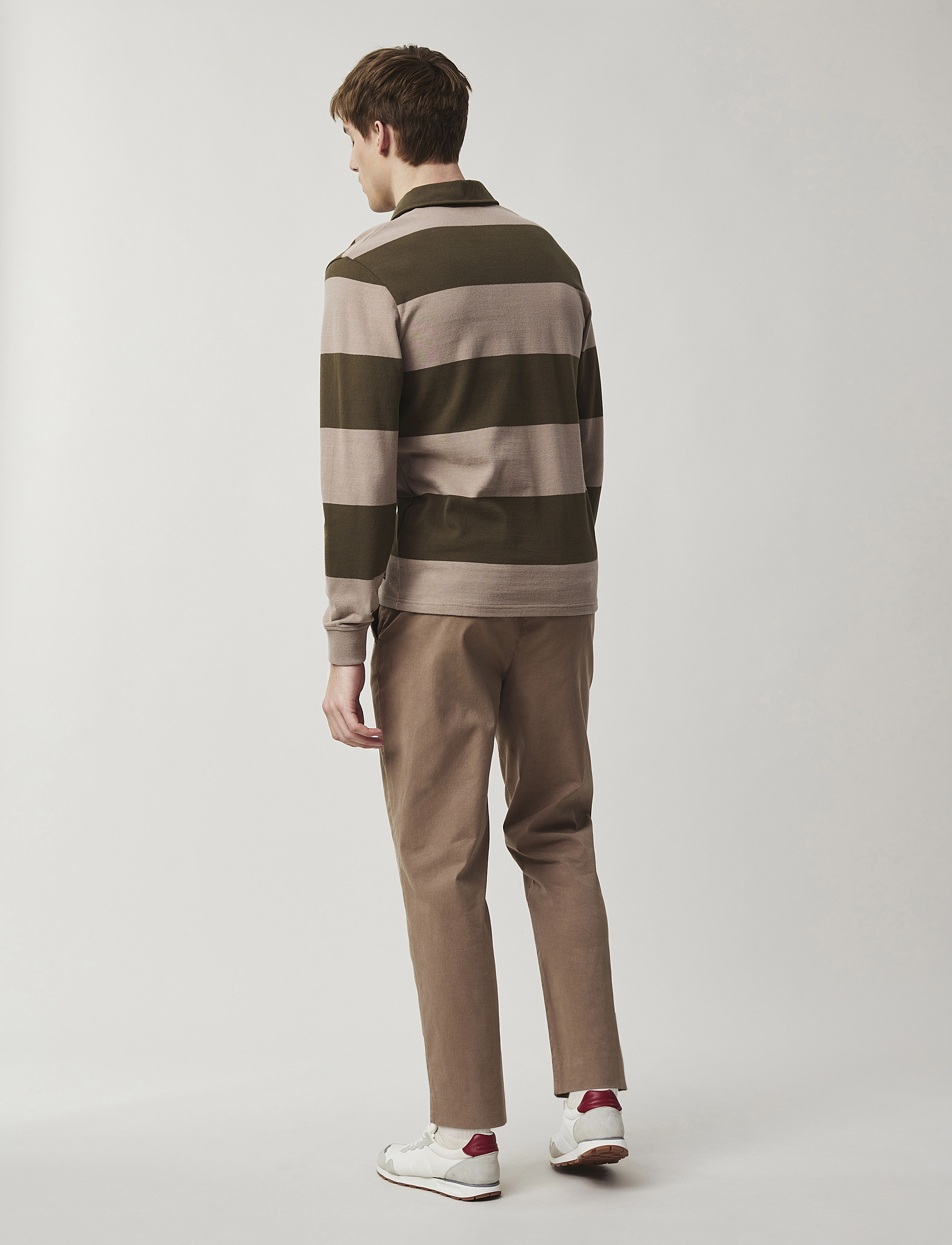 Lexington Clothing - Ron Rugby Shirt - green multi stripe - 2