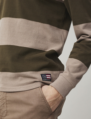 Lexington Clothing - Ron Rugby Shirt - pikkade varrukatega polod - green multi stripe - 3