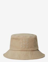 Lexington Clothing - Bridgehampton Cord Bucket Hat - Äärisega mütsid - beige - 0