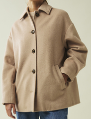 Lexington Clothing - Sawyer Cashmere Blend Jacket - vinterjakker - beige - 3