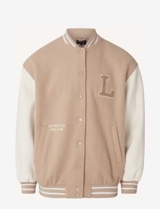 Lana Wool Blend Varsity Jacket, Lexington Clothing