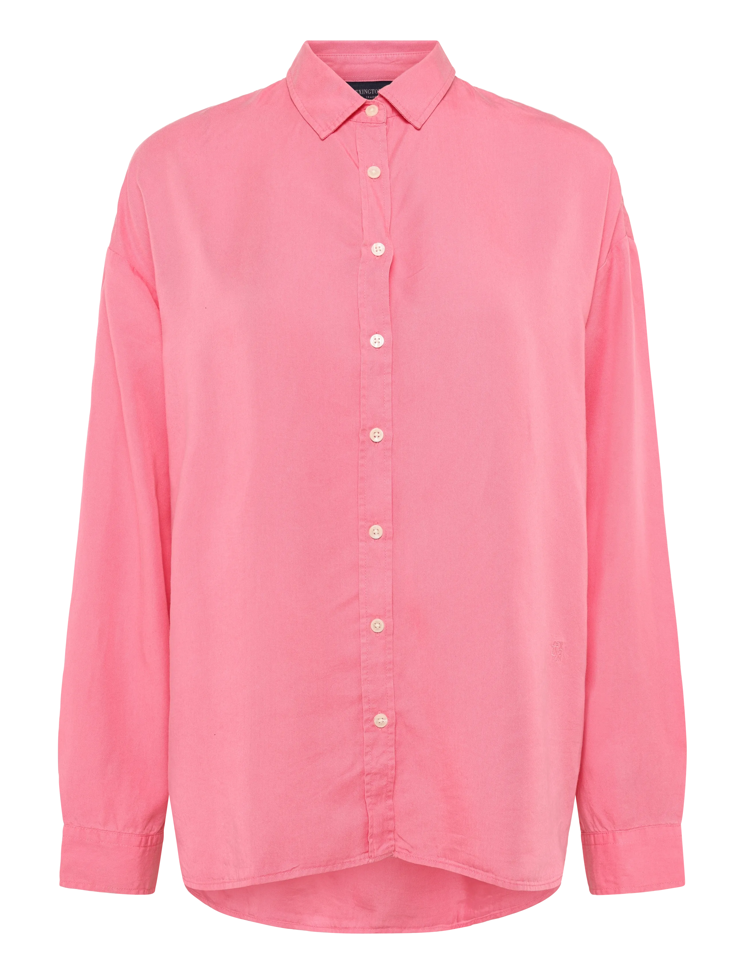 Lexington Clothing Hedvig Lyocell Shirt - Bluser & Skjorter - PINK / pink/rose