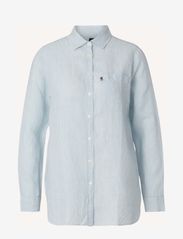 Isa Linen Shirt - LT BLUE/WHITE STRIPE