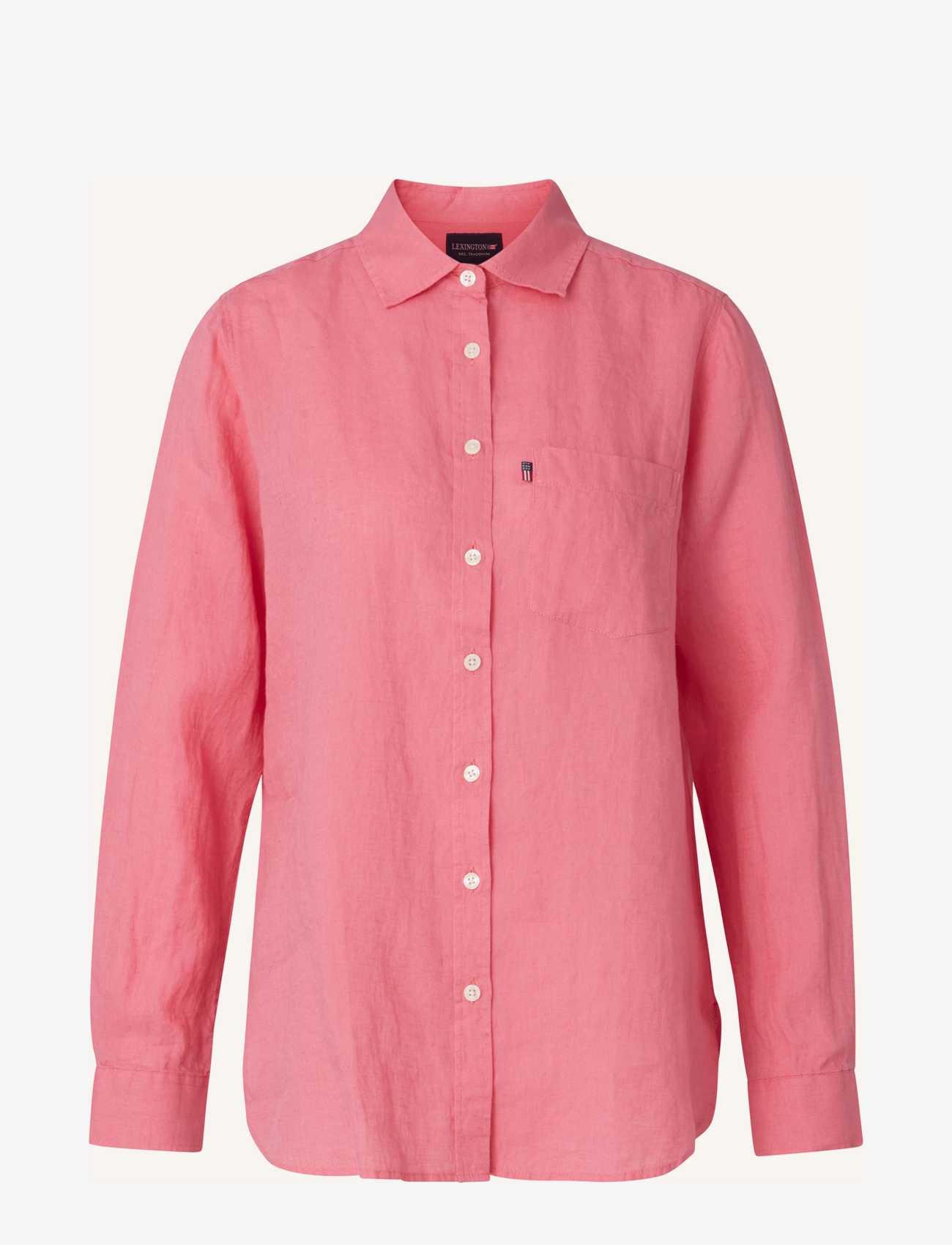 Lexington Clothing - Isa Linen Shirt - pink - 1