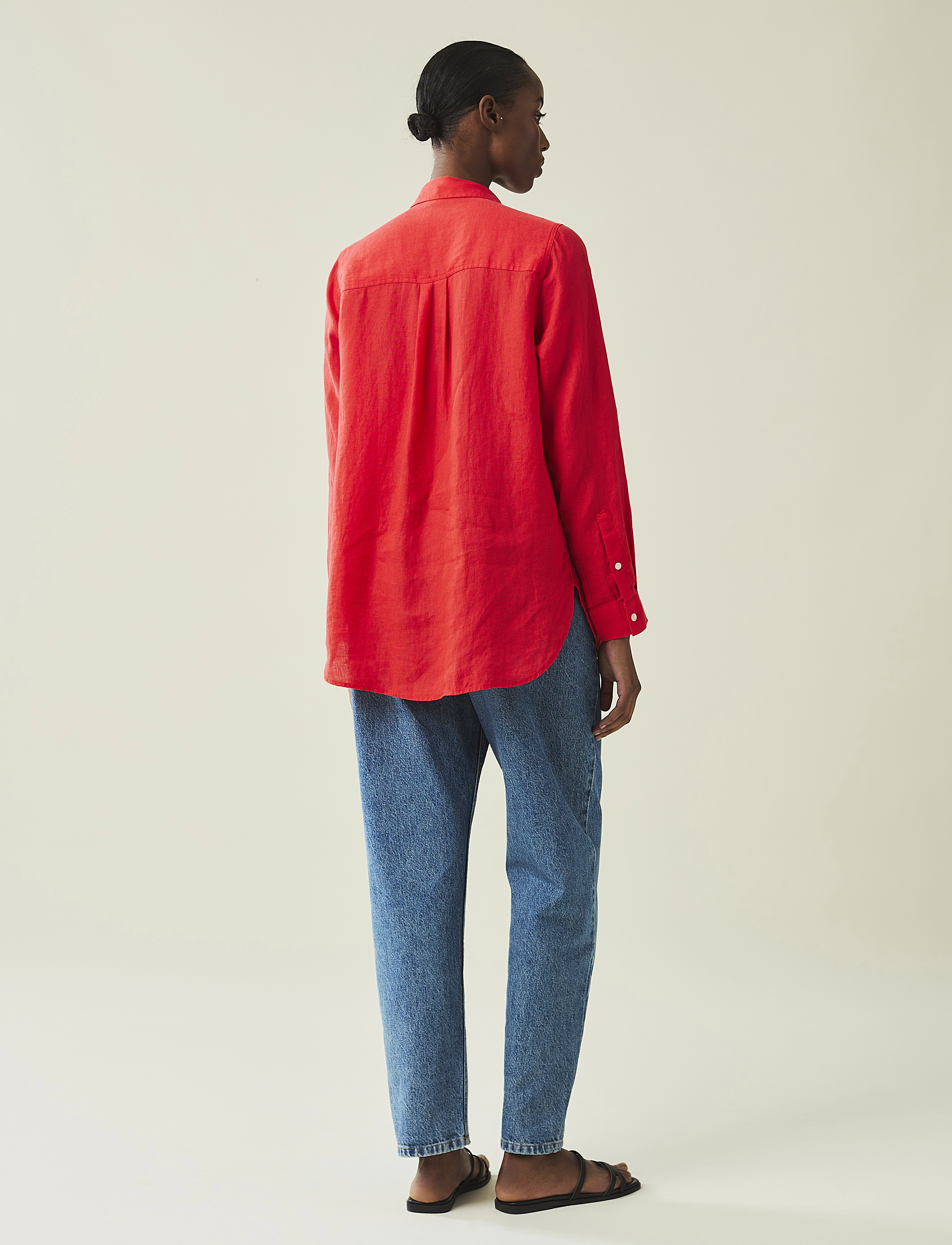 Lexington Clothing - Isa Linen Shirt - red - 3