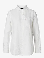 Isa Linen Shirt - WHITE