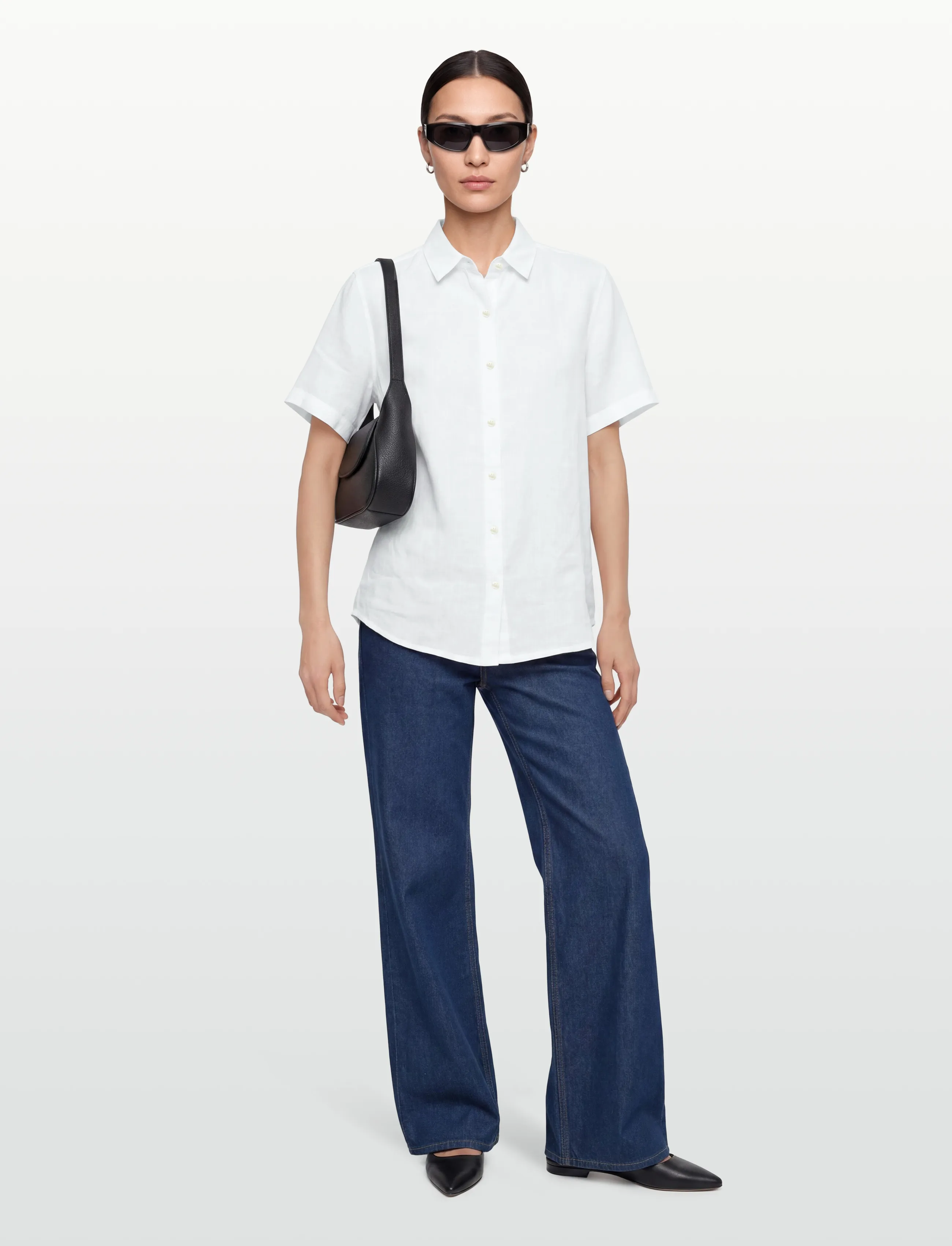 Lexington Clothing - Sandra Linen Shirt - white - 0