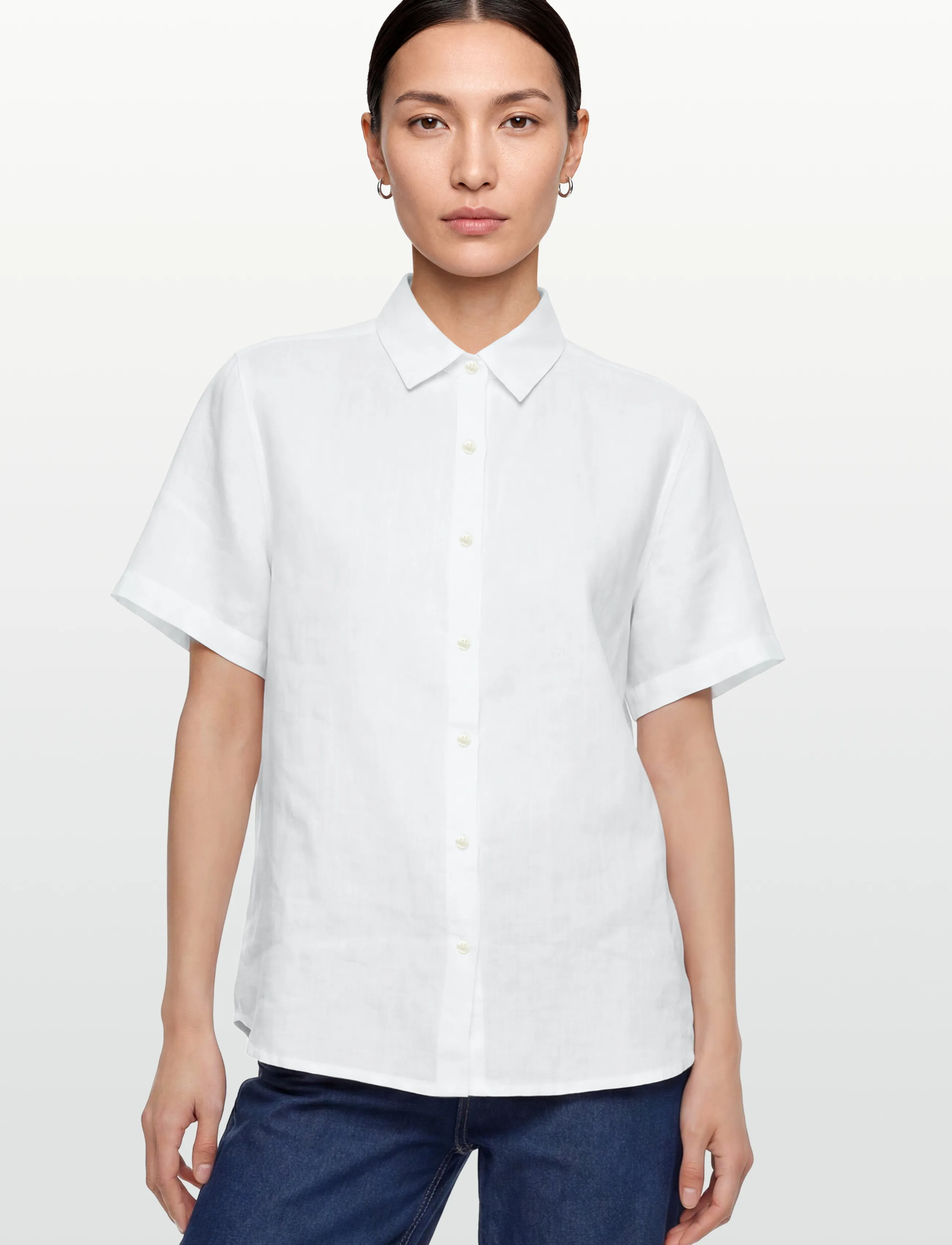 Lexington Clothing - Sandra Linen Shirt - white - 3