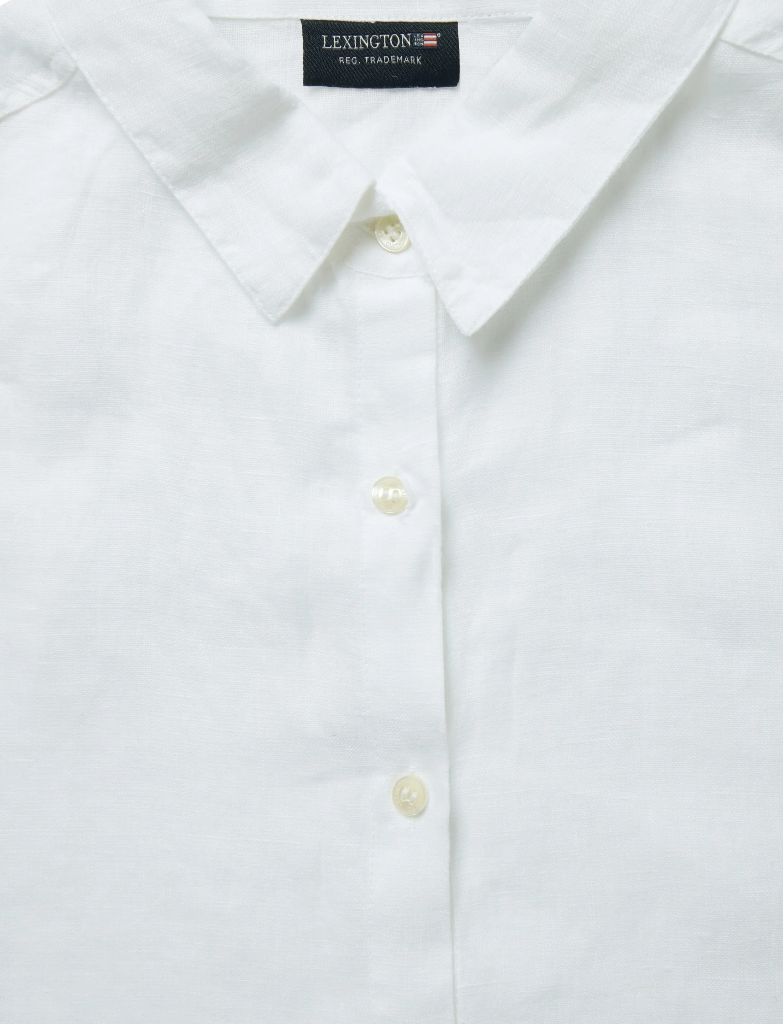 Lexington Clothing - Sandra Linen Shirt - white - 5