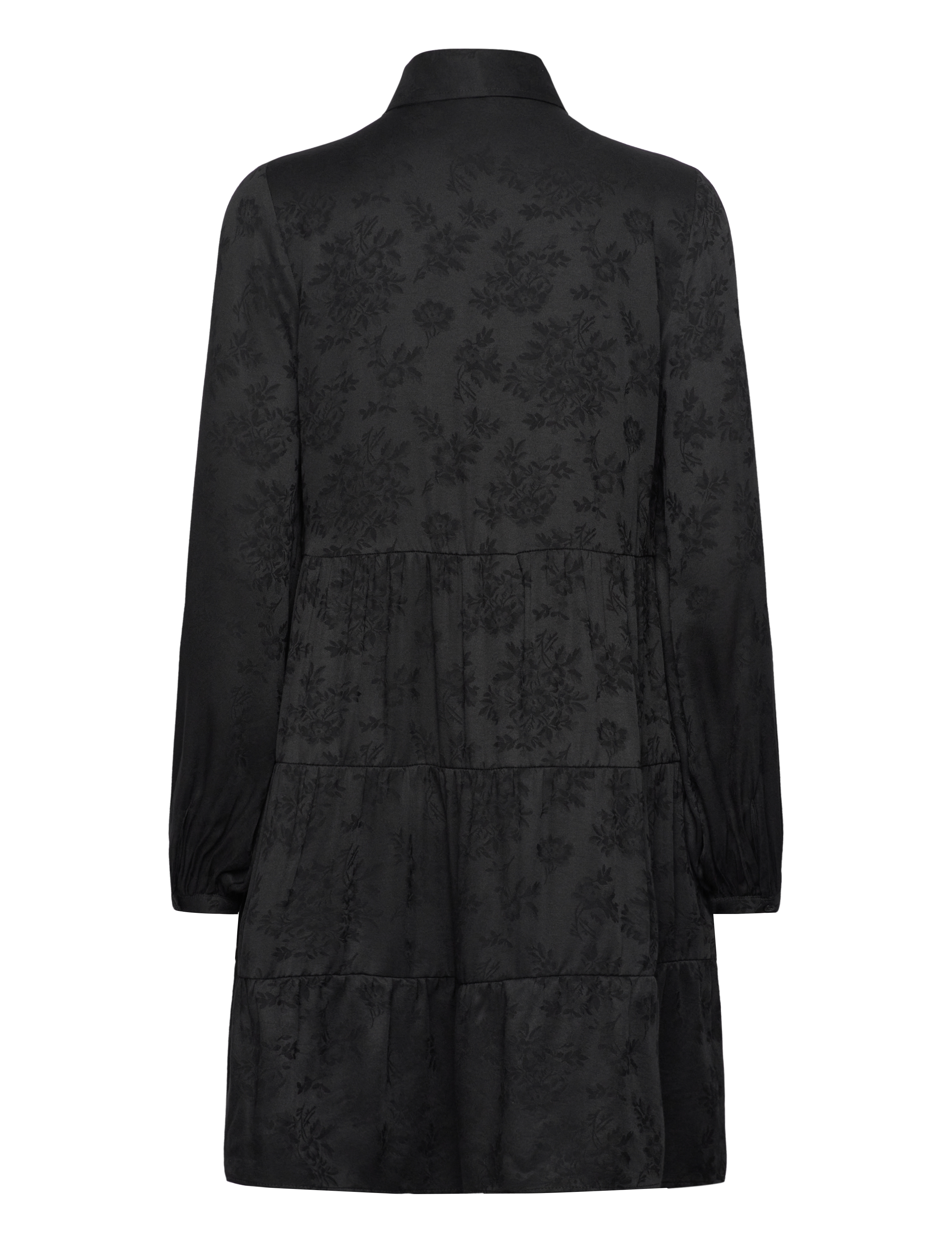 Lexington Clothing - Rosalie Jacquard Dress - hemdkleider - black - 2