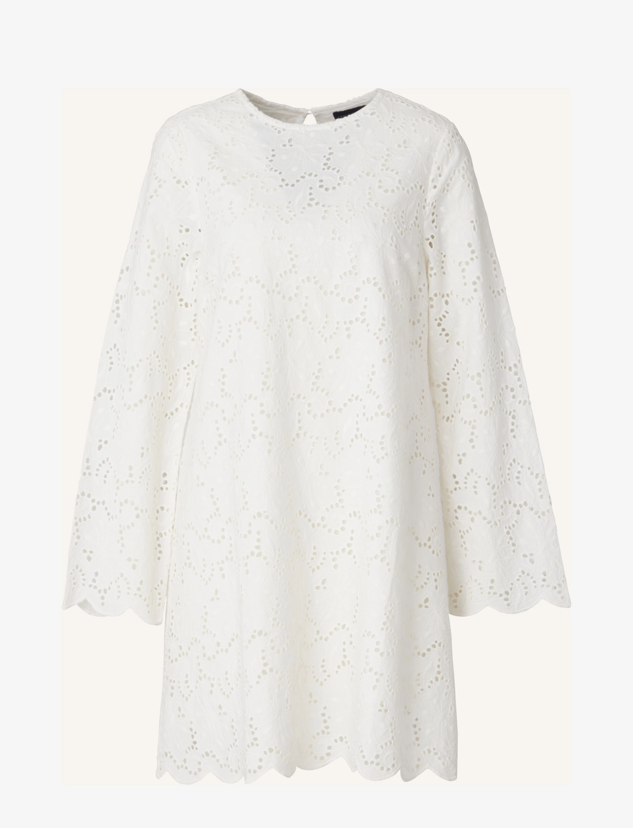 Lexington Clothing - Kate Broderie Anglaise Dress - white - 1