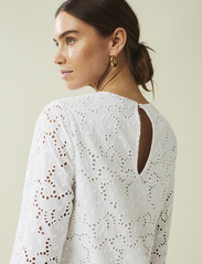Lexington Clothing - Kate Broderie Anglaise Dress - short dresses - white - 3
