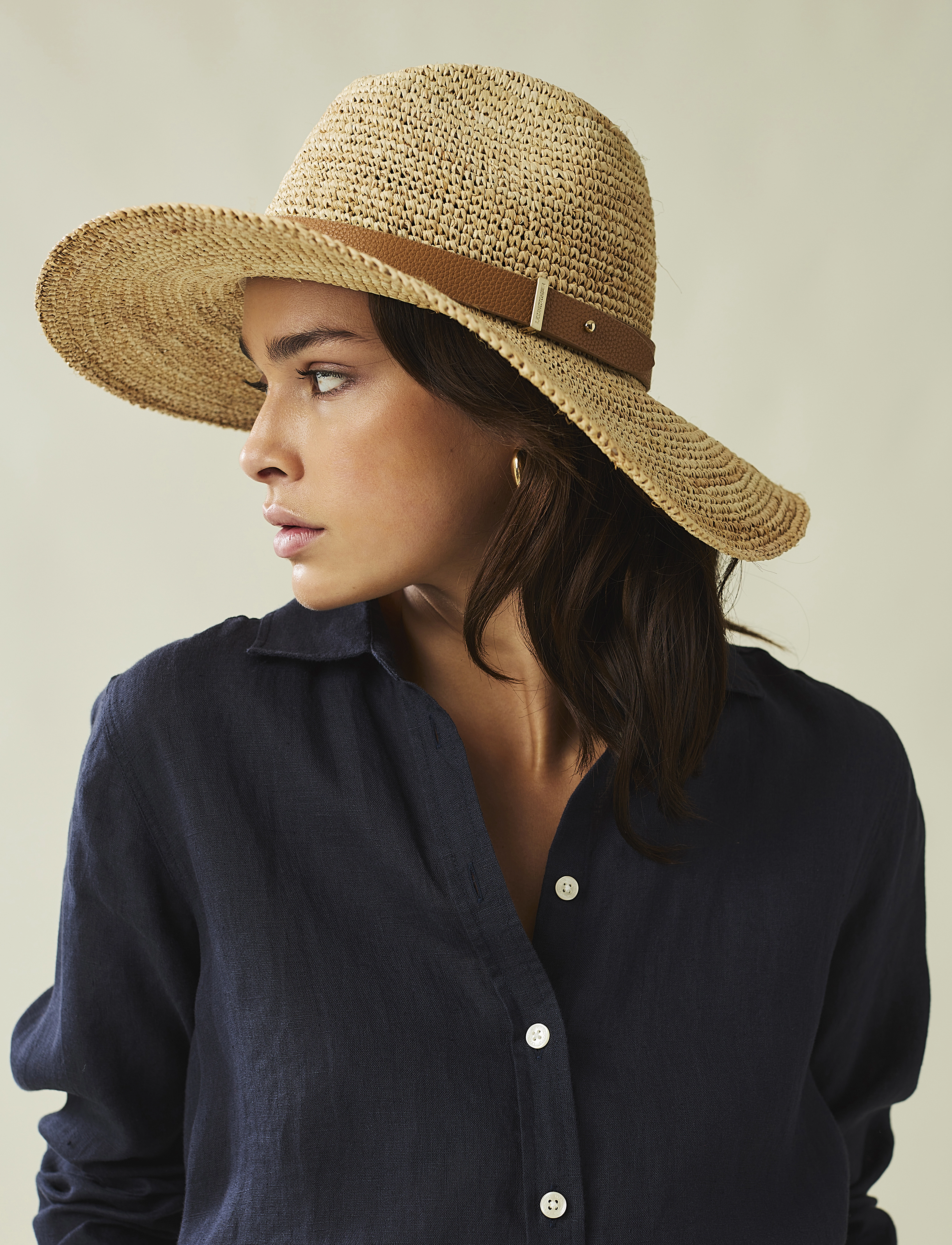Lexington Clothing - Isa Linen Shirt Dress - dark blue - 3