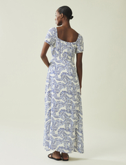 Lexington Clothing - Abigail Dot Print Dress - sommarklänningar - blue print - 2
