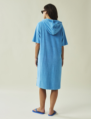 Lexington Clothing - Petra Organic Cotton Terry Dress - sweatshirtklänningar - blue - 2