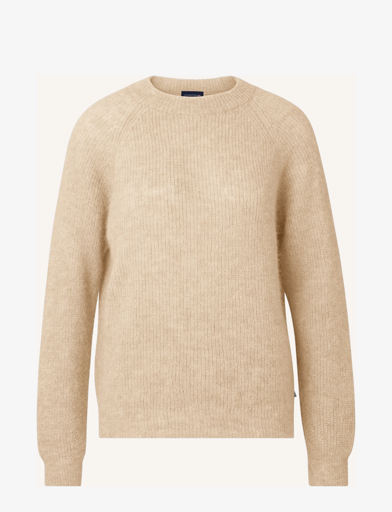 Lexington Clothing - Siri Alpaca Blend Sweater - light beige melange - 1