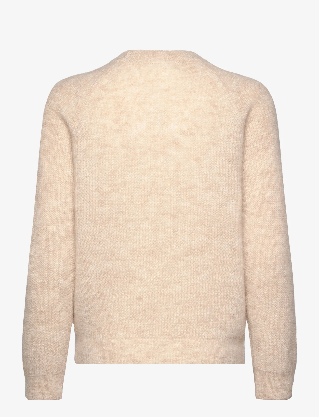 Lexington Clothing - Siri Alpaca Blend Sweater - strikkegensere - light beige melange - 1