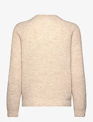 Lexington Clothing - Siri Alpaca Blend Sweater - džemperi - light beige melange - 1