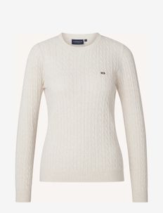 Marline Organic Cotton Cable Knitted Sweater, Lexington Clothing
