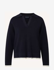 Peyton Full Milano Knitted Sweater - DARK BLUE