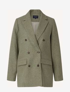 Remi Double-Breasted Wool Blend Blazer, Lexington Clothing