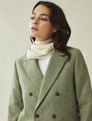 Lexington Clothing - Remi Double-Breasted Wool Blend Blazer - festtøj til outletpriser - light green - 3