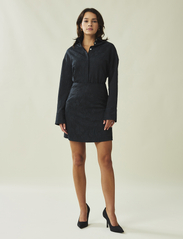 Lexington Clothing - Mavis Jacquard Skirt - short skirts - dark blue - 0