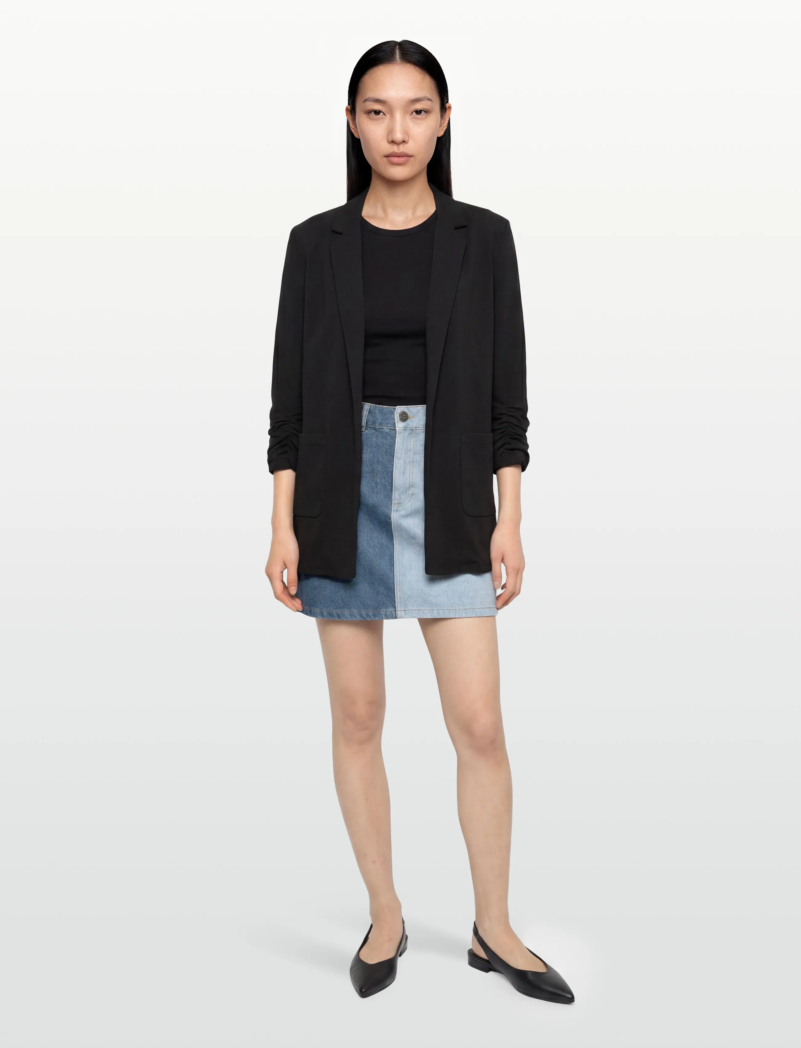 Lexington Clothing - Cassie Denim Skirt - denimnederdele - blue multi - 0
