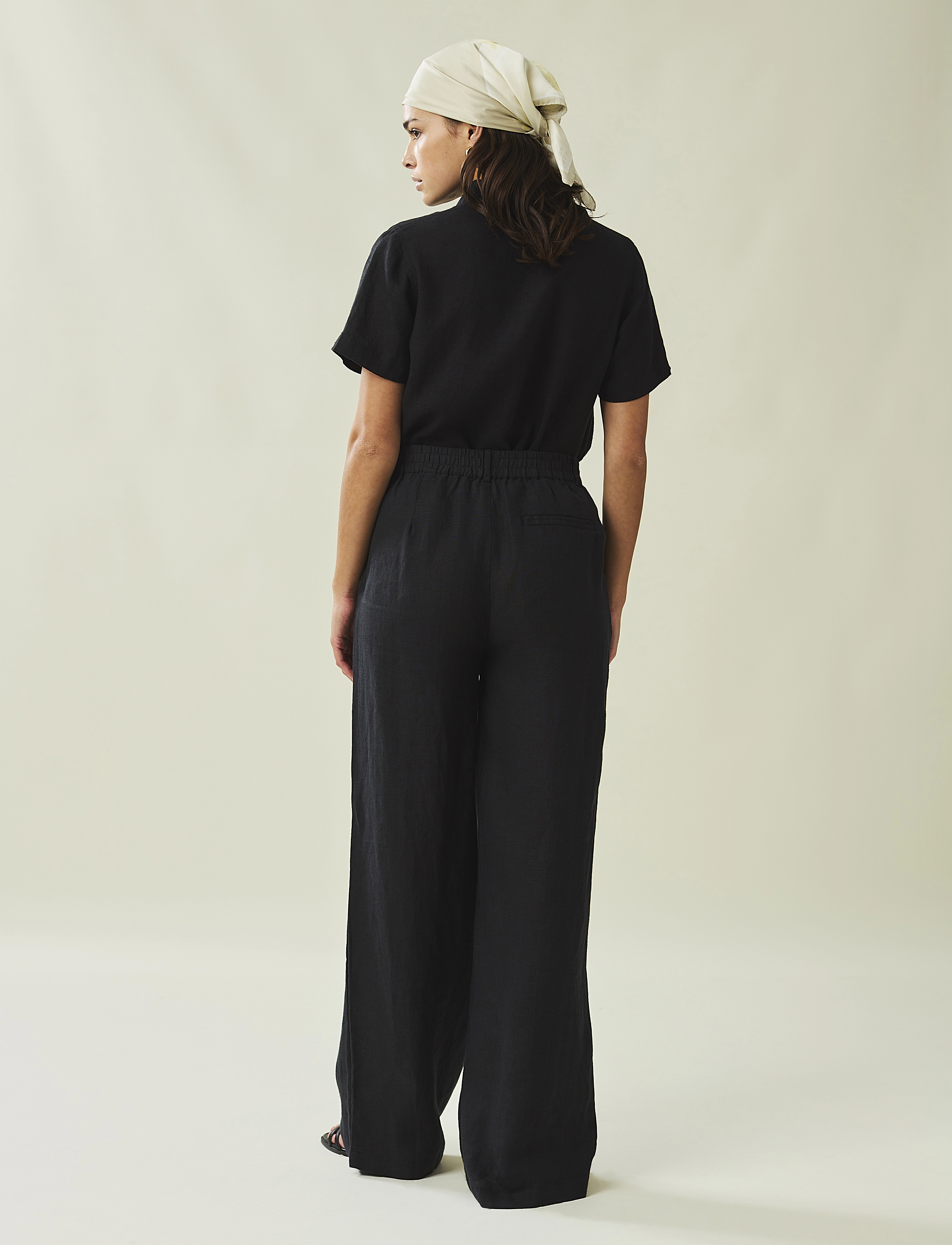 Lexington Clothing - Cleo Linen Pants - black - 2
