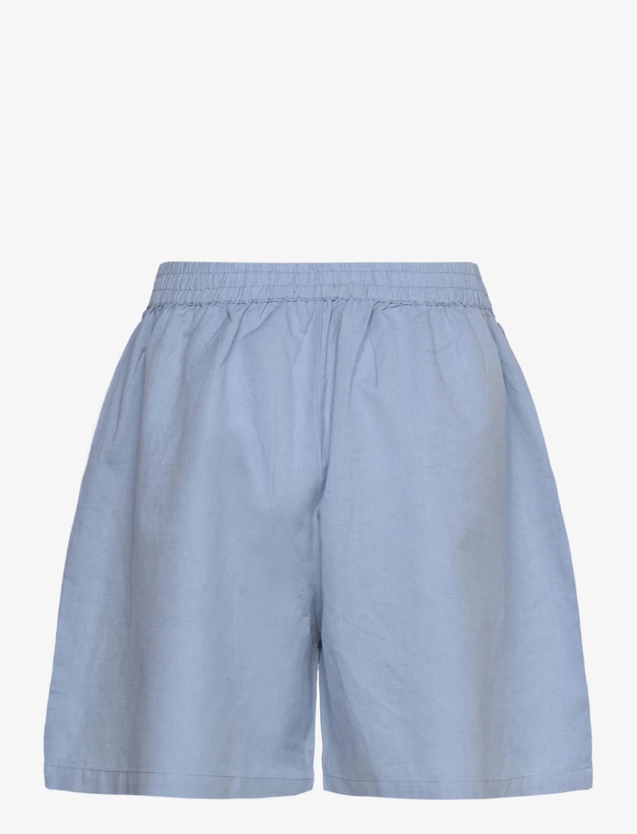 Lexington Clothing - Ruby Linen Blend Shorts - kasdienio stiliaus šortai - blue - 1