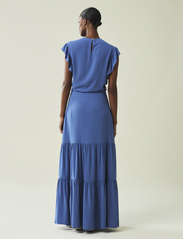 Lexington Clothing - Melissa Dobby Viscose Maxi Skirt - maxi nederdele - blue - 3