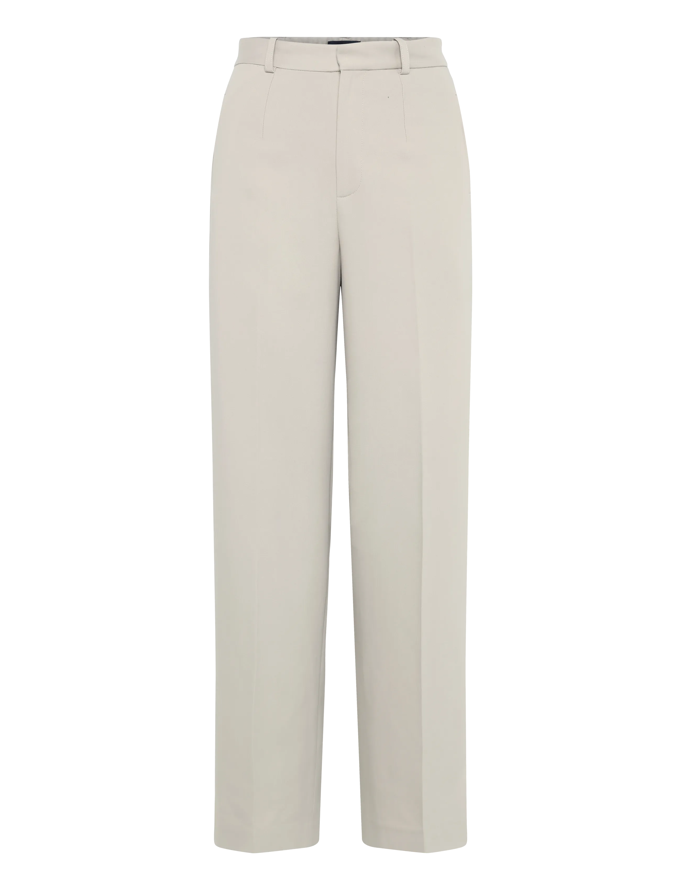 Lexington Clothing Kennedy Lyocell Blend Wide-Leg Tailored Pants - Byxor - LIGHT GRAY / grey