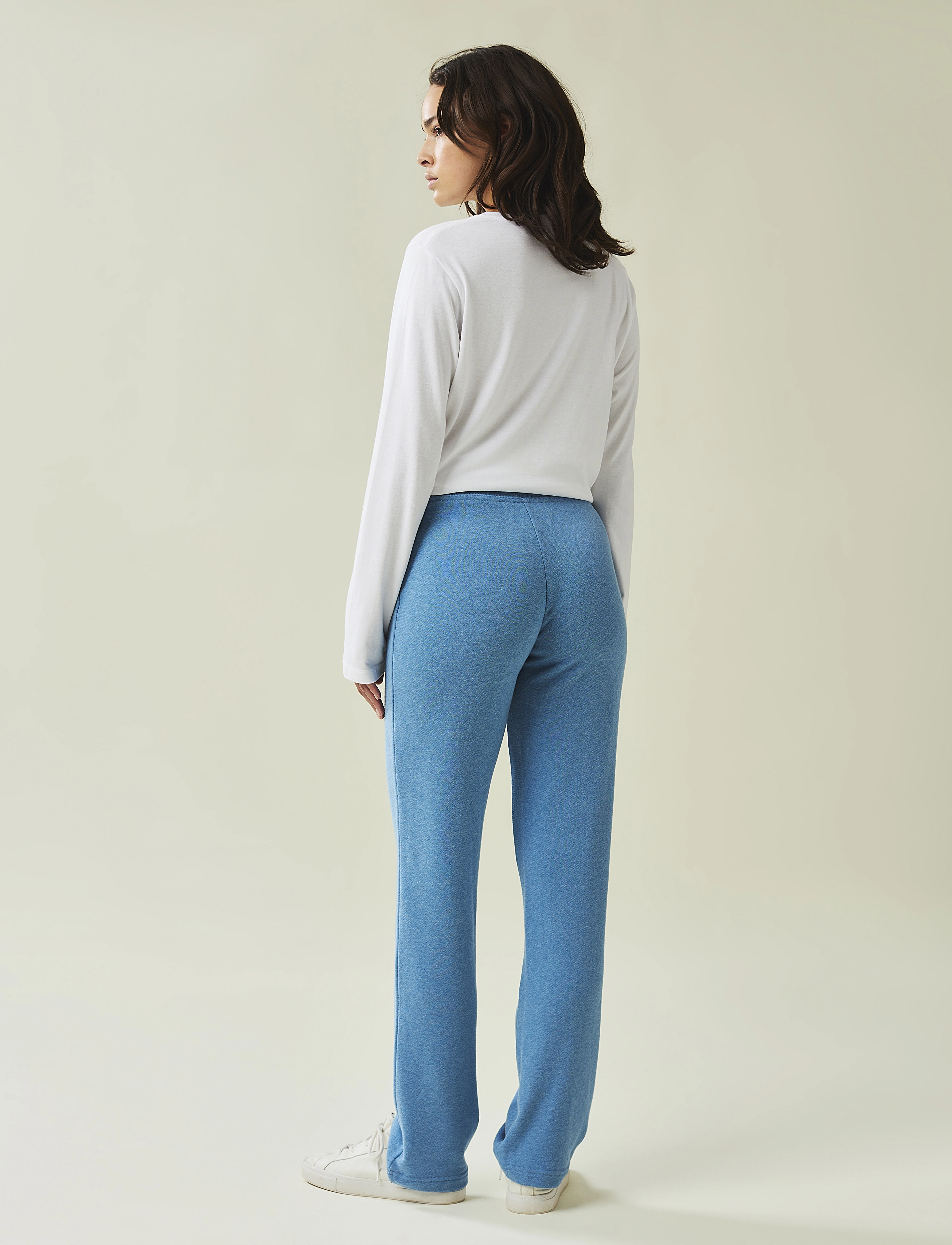Lexington Clothing - Jenna Jersey Pants - blue melange - 2