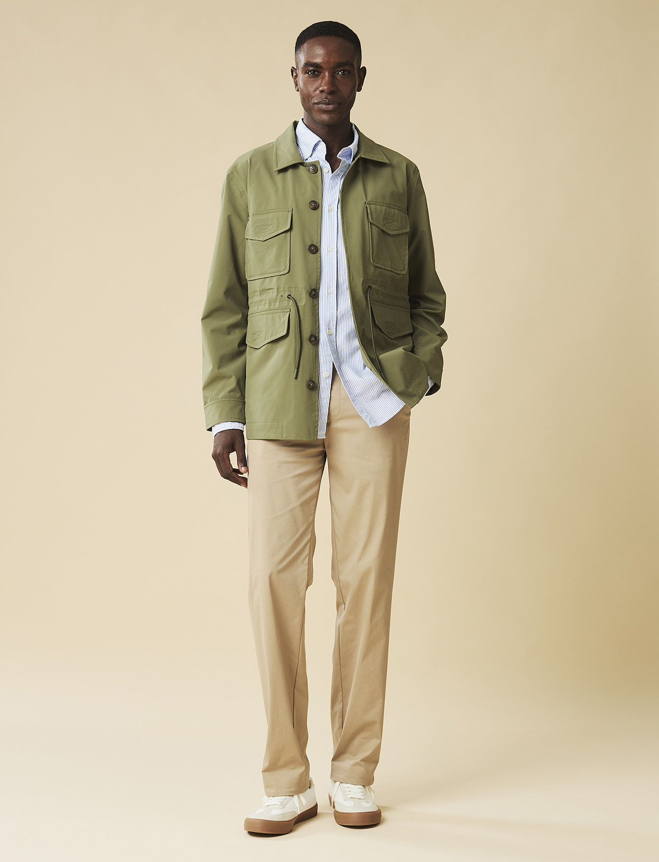 Lexington Clothing - Ollie Utility Jacket - pavasarinės striukės - green - 1