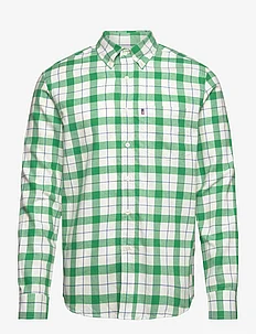 Casual Flannel Check B.D Shirt, Lexington Clothing