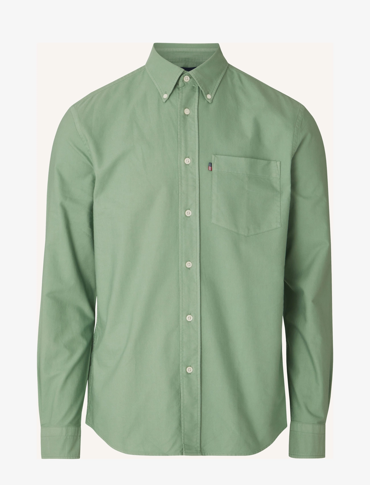 Lexington Clothing - Casual Oxford B.D Shirt - green - 1